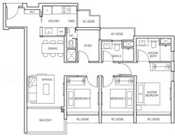 Amo Residence (D20), Apartment #509426201